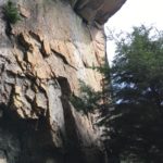 瑞牆で簡単なマルチ継続登攀、アレアレア1P目、アプリオリ